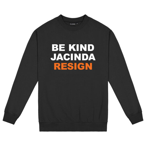 Be Kind Jacinda - Mens Standard Crew  Thumbnail